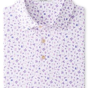 Peter Millar Purple Casual Button Down Shirt
